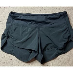 Lululemon Fast and Free Shorts Black Women’s Size 4 with Liner